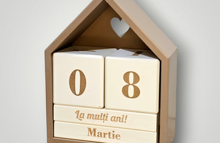 Calendar vesnic casuta