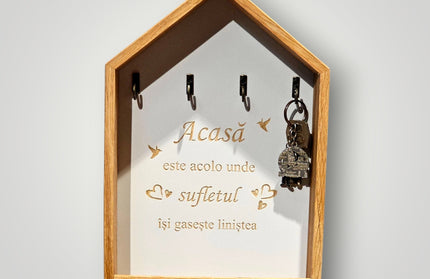 Casuta din lemn pentru chei