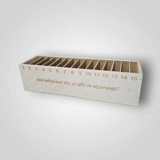 Organizator pentru 15 telefoane