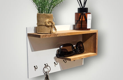 Suport pentru chei cu raft1